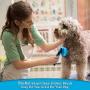 BOSHEL Dog Slicker Brush - Self Cleaning Brush - Cat & Dog Grooming Brush for Small, Medium & Large Pets - Pet Slicker brush for Detangling Hair, Removing Matted Fur, Combing Undercoats & Dog Massage