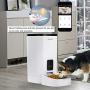 ASHOMELI Automatic Pet Feeder Dispenser,for Cats and Dogs,6L,1080P HD Vedio,Wi-Fi Enabled,Work with App,Portion Control,Voice Recorder and Programmable Timer 6 Meals per Day,Battery Back-up System