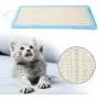 HEEPDD Cat Scratching Mat, Rectangle Sisal Scratching Board Sisal Door Hanging Scratch Pad for Cats Kitten Protecting Furniture