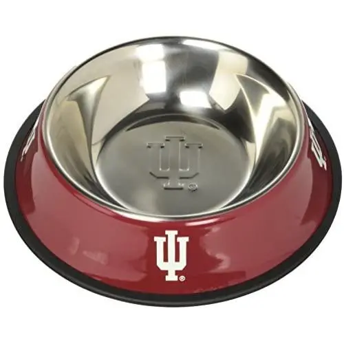 Pet Goods NCAA Indiana Hoosiers Stainless Steel Bowl Pet Goods NCAA Indiana Hoosiers Stainless Steel Bowl