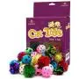 PUPTECK 48 Pack Assorted Color Cat Ball Toy Set - Crinkle Balls, Sparkle Balls, Sponge Soccer Balls, Jingle Balls PUPTECK 48 Pack Assorted Color Cat Ball Toy Set - Crinkle Balls, Sparkle Balls, Sponge Soccer Balls, Jingle Balls