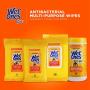 Wet Ones for Pets Antibacterial Multi-Purpose Dog Wipes with Aloe Vera, 50 Count - 3 Pack | Antibacterial Dog Wipes for All Dogs in Tropical Splash, Wet Ones Wipes for Paws & All Purpose (FF12842PCS3)