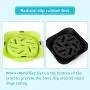 JASGOOD Dog Feeder Slow Eating Pet Bowl Eco-Friendly Durable Non-Toxic Preventing Choking Healthy Design Bowl for Dog Pet(2 Pack) JASGOOD Dog Feeder Slow Eating Pet Bowl Eco-Friendly Durable Non-Toxic Preventing Choking Healthy Design Bowl for Dog Pet(2 Pack)