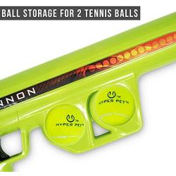 Hyper Pet K9 Kannon K2 Ball Launcher Interactive Dog Toys (Load and Launch Tennis Balls for Dogs To Fetch) [Best Dog Toys for Small and Large Dogs - Available in 2 Sizes]