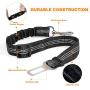 GuangTouL Dog Seat Belt, Pet Car Seat Belts, Adjustable Heavy Duty Elastic Vehicle Pet Leash for Daily Use and Travel