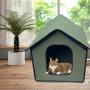 Red-eye Pet Products - Pet Outdoor House Waterproof Weatherproof Kitty House Cat House Foldable Pet Shelter for Pets