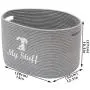 Geyecete Dog Storage Basket Oval Cotton Rope Basket Dog Toy Storage Basket - Laundry Basket Storage Bin Pet Toy Storage Boxes Living Room Organizer Geyecete Dog Storage Basket Oval Cotton Rope Basket Dog Toy Storage Basket - Laundry Basket Storage Bin Pet Toy Storage Boxes Living Room Organizer