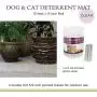 MiMu Dog & Cat Deterrent Mat Outdoor & Indoor Cat Scat Spike Mat Cat Repellent Spikes - Continuous Roll in Clear MiMu Dog & Cat Deterrent Mat Outdoor & Indoor Cat Scat Spike Mat Cat Repellent Spikes - Continuous Roll in Clear
