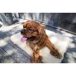 HuggleHounds Hugglefleece Dog Bed Mat, Plush Soft and Durable, Machine Washable Bed