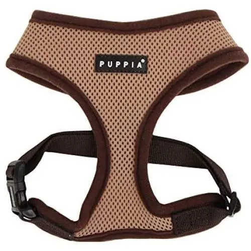Puppia Basic Soft Harness Beige