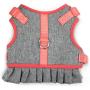 MARTHA STEWART Tweed Adjustable Fit Comfort Dress Harness for Dogs