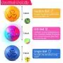 6 Pieces Cat Toy Balls with Jingle Bell, Catnip and LED Training Exercise Mouse Play Toy for Cat Balls, 3 Styles 6 Pieces Cat Toy Balls with Jingle Bell, Catnip and LED Training Exercise Mouse Play Toy for Cat Balls, 3 Styles