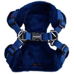 Puppia Crayon Harness C, Medium, Navy
