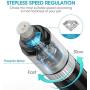 oneisall Dog Nail Grinder - Quiet Stepless Speed Regulation USB Rechargeable Pet Nail Trimmer Paws Grooming & Smoothing for Small Medium and Large Dogs & Cats