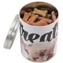 Paw Prints 37722 Carlos The Bulldog Design Large Treat Tin, 5.25'' x 5.25'' x 7.5'', One Color Paw Prints 37722 Carlos The Bulldog Design Large Treat Tin, 5.25'' x 5.25'' x 7.5'', One Color