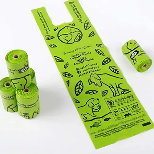 15pcs/Roll 20 Rolls/Box Biodegradable Dog Poop Bags Counts Cat Waste Bags Doggie Bag Green Color Garbage Bags with Dispenser 15pcs/Roll 20 Rolls/Box Biodegradable Dog Poop Bags Counts Cat Waste Bags Doggie Bag Green Color Garbage Bags with Dispenser