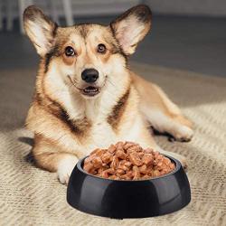 Relaxdays Foraging Feeding Bowl for Slow Eating, Cats & Dogs, Bloat Stop Dish, Dishwasher-Safe, Black