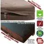 Dogbed4less Memory Foam Dog Bed | True Pressure-Relief Orthopedic, Waterproof Case and 2 Washable External Covers | 7 Sizes 2 Colors Dogbed4less Memory Foam Dog Bed | True Pressure-Relief Orthopedic, Waterproof Case and 2 Washable External Covers | 7 Sizes 2 Colors