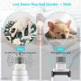 QUANJINR Dog Nail Grinder, Electric 2-Speed Pet Nail Trimmer Clipper Low Noise Rechargeable, with Display Pet Nail Trimmer Painless Paws Grooming & Smoothing for Small Medium Dogs & Cats