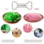 AUBBC Upgraded Snuffle Mat, Dog Puzzle Toys Interactive Feeding Mat with Dog Encourage Natural Foraging Skills and Nose Work Training for Dogs Bowl Dog Treat Dispenser Stress Relief- Machine Washable