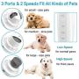 Pet Nail Grinder - Dog Cat Electric Toenail Trimmer Clipper Puppy Animal Paws Painless File Smooth Grooming Kit - 2 Speed Adjustable