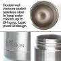 PetFusion Portable Dog Water Bottle (New; Large Dispenser, 22 oz). Insulated 2 Wall Stainless Steel for Optimal Cool Water Temp, Leak Proof, eco Friendly