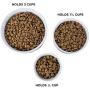 Bone Dry Paw Patch & Stripes Ceramic Pet Bowl & Canister Collection