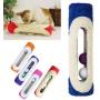 Pet Cat Rolling Sisal Scratching Post Trapped With 3 Ball Training Funny Toys [color-Random]