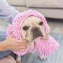 GoChes Dog Towel - Super Absorbent Quick Dry Dog Shammy Towels with Hand Pockets, Microfiber Pet Bath Towels for Drying Small, Medium, Large Dogs and Cats