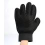 amosry Amazon Pet Grooming Glove,Gentle and Efficient Bathing Massage Deshedding Brush Glove, Enhanced Five Finger Design,Perfect for Dog & Cat (Right Hand)