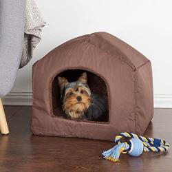 PETMAKER Cozy Cottage House Shaped Pet Bed Collection
