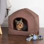 PETMAKER Cozy Cottage House Shaped Pet Bed Collection