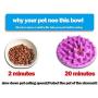 yoyoung Cat Catch Interactive Feeder Bowl - Slow Feed Anti-gulping Bloat Stop Pet Bowl - Puppy Feeding Bowls