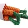 Amersumer 4 PCS Puppy Chew Dog Toys Carrot Cotton Pet Rope Chew Toys Pet Teeth Cleaning Chewing Biting Rope Dog Toys Amersumer 4 PCS Puppy Chew Dog Toys Carrot Cotton Pet Rope Chew Toys Pet Teeth Cleaning Chewing Biting Rope Dog Toys