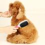 FUBARBAR 2-in-1 Pet Grooming Brush with Bristles & Pins. For Grooming, Shedding, Puppy, Cat, All Furry Pets. Removes Loose Hair, Lint, Tangles, Matted. Cleans Dirt & Oils, Promotes Healing Circulation