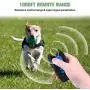 Dog Training Collar, Rechargeable Dogs Shock Collar Set with Remote, w/3 Training Modes, Beep, 8 Vibration Levels& 16 Shock Levels, Waterproof Adjustable Bark Collar Fit for Small Medium Large Dogs Dog Training Collar, Rechargeable Dogs Shock Collar Set with Remote, w/3 Training Modes, Beep, 8 Vibration Levels& 16 Shock Levels, Waterproof Adjustable Bark Collar Fit for Small Medium Large Dogs