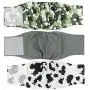 Cilkus Washable Male Dog Diapers - 2020 Male Dog Belly Wrap, Soft and Comfortable, Adjustable, Reusable Belly Bands (M-1（13''-16'' Waist）, Fashion Set)