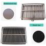 HORV Indoor Outdoor Dog Training Potty Pet Litter Box Stainless Steel Pan Tray Pad Holder Keep Paws Dry and Protect Floors