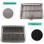 HORV Indoor Outdoor Dog Training Potty Pet Litter Box Stainless Steel Pan Tray Pad Holder Keep Paws Dry and Protect Floors HORV Indoor Outdoor Dog Training Potty Pet Litter Box Stainless Steel Pan Tray Pad Holder Keep Paws Dry and Protect Floors