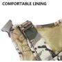 Tactical Dog Harness, Military Dog Harness No Pull, Adjustable Dog Harness Vest Large with Control Handle, Service Dog Training Harness for Daily Walking, Hunting with MOLLE, Quick Release