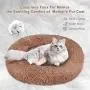 BABYLTRL Dog Bed Cat Bed Donut, Faux Fur Pet Bed Comfortable Cuddler Round, Ultra Soft Calming Dog Bed for Small Medium Large Dogs BABYLTRL Dog Bed Cat Bed Donut, Faux Fur Pet Bed Comfortable Cuddler Round, Ultra Soft Calming Dog Bed for Small Medium Large Dogs