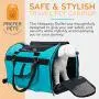 Prefer Pets Hideaway Pet Airline Approved Travel Carrier Duffel Bag & Backpack Helps Reduce Pet’s Fear & Anxiety Prefer Pets Hideaway Pet Airline Approved Travel Carrier Duffel Bag & Backpack Helps Reduce Pet’s Fear & Anxiety