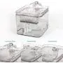 Dog Cat Water Fountain, 3 Outlet Mode Automatic Pet Water Fountain Transparent Design Automatic Pet Waterer with Six-Fold Filter (3L) Dog Cat Water Fountain, 3 Outlet Mode Automatic Pet Water Fountain Transparent Design Automatic Pet Waterer with Six-Fold Filter (3L)