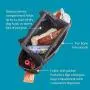 High Road Dog Travel Bag with Waste Bag Dispenser