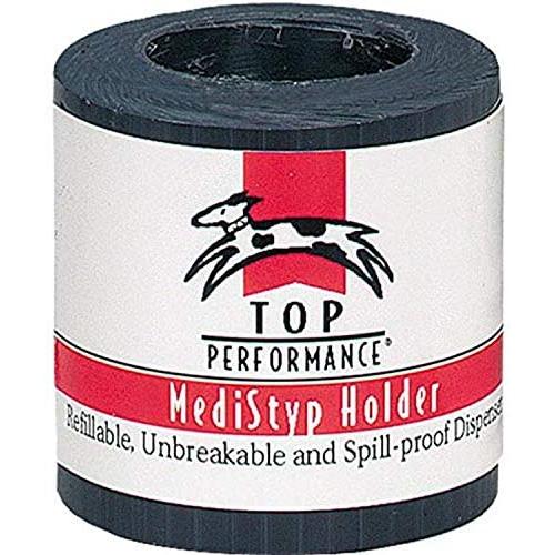 Top Performance MediStyp Holder — Durable Holder for Dispensing Styptic Powder for Dogs and Cats, Black