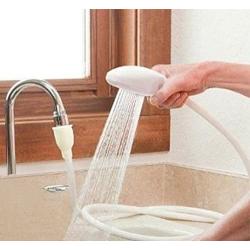 Lucidz Shower Sprays Hose Faucet Attachment Hair Sink Baby a bath Tub Indoors Dog Pet Washing Outdoor