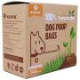 WRAPOK 100% Compostable Disposable Dog Poop Bags Large Leak Proof Biodegradable Waste Bag, Extra Thick 0.71 Mils, ASTM D6400 and Certified Earth Friendly - 9 x 13 Inches