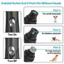DSS Dog Nail Grinder - Upgraded Electric Pet Nail Trimmer Powerful Painless Paws Grooming & Smoothing for Small Medium Large Dogs & Cats