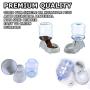 VaygWay Pet Feeder and Waterer – Self Dispensing Gravity Automatic Feeder - Food and Water Dispenser Set – Dog Cat Pet Food Bowl – 1 Gallon Feeder and 3.7 Waterer