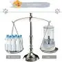 Happycat Pets Gravity Food and Water Dispenser Set,Small & Big Dogs and Cats Automatic Food and Water Feeder Set,Double Bowl Design for Small and Big Pets Happycat Pets Gravity Food and Water Dispenser Set,Small & Big Dogs and Cats Automatic Food and Water Feeder Set,Double Bowl Design for Small and Big Pets